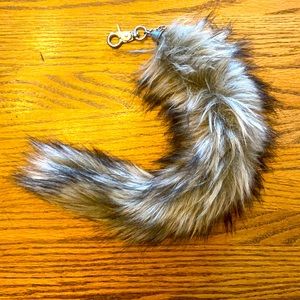 Faux Fur Keychain